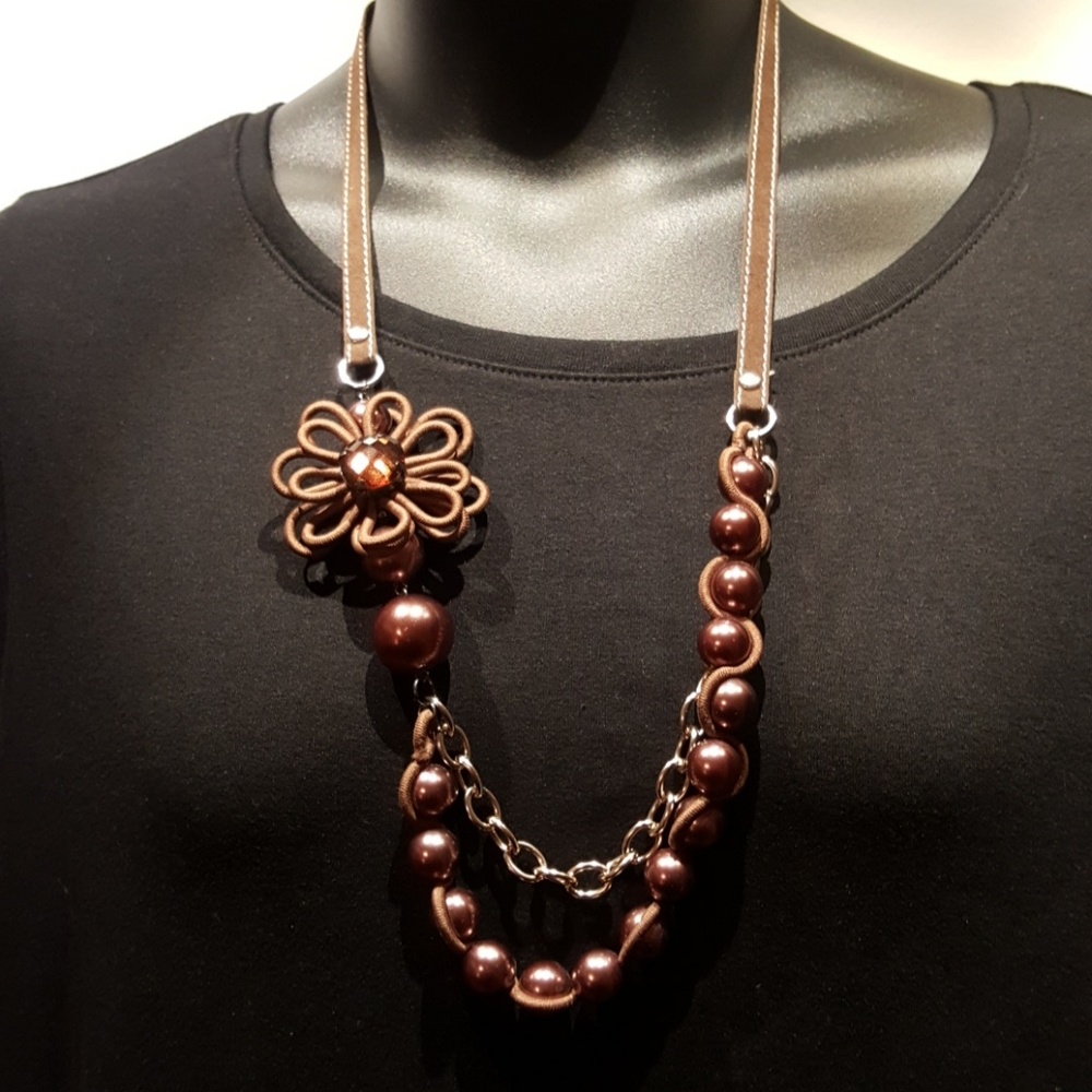 Multi Material Necklace